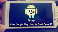 How to install Android Appstores on Blackberry Z10/Q10/Z30/Q5/Z3 (Snap,amazon,1mobile appstore,apto)