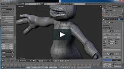 Box Modeling a Alien Character in Blender 2.5 Alpha0