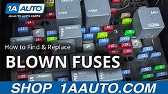 How to Find and Replace A Blown Fuse in Your Car or Truck