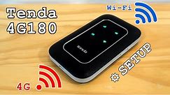 Tenda 4G180 portable 4G router • Unboxing, installation, configuration and test