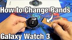 Galaxy Watch 3: How to Change Bands