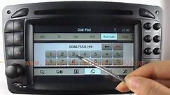 Mercedes Benz C208 DVD Player, Mercedes Benz W208 Navigation Bluetooth