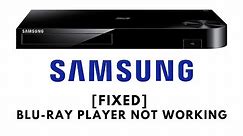 How To Fix Samsung Blu Ray Players Have Stopped Working Globally 2022