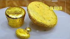 turning GOLD SCRAP into 24 Karat pure gold | Archimedes Channel |