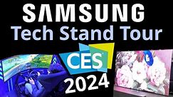 Samsung Stand Tour At CES 2024
