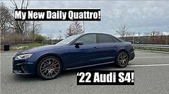 2022 Audi S4 - Premium Plus- POV Impressions