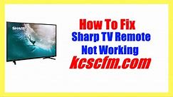 5 Reasons Why Sharp TV Remote Not Working [SOLVED] - Let's Fix It