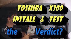 Toshiba X300 4TB Hard Drive Installation and Test - for Music and Video in a HP Omen Gaming Machine