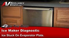 Maytag Ice Maker Repair - Ice Stuck On Evaporator Plate - Grid Assembly