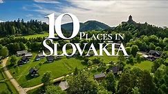 10 Most Beautiful Places to Visit in Slovakia 4K 🇸🇰 | Slovakia Travel Guide