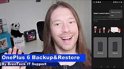 OnePlus 6 Backup and Restore after update to 11.1.1.1 fully working :)