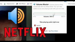 How To Make Netflix Volume Louder