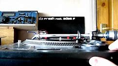 how to adjust the height on a turntables tone-arm