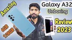 samsung galaxy a32 unboxing | Samsung a32 review 2023 | Camera test, 128gb, Price in pakistan 2023