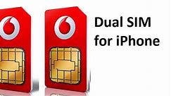 Dual SIM for iPhone X, iPhone 8, iPhone 7, iPhone 6