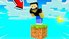 How to Play ONE BLOCK SKYBLOCK in Minecraft Bedrock Edition! (Xbox, MCPE, PS4, SWITCH)