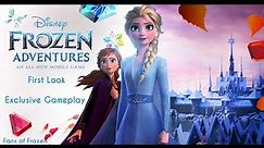 Frozen Adventures - First Look (New Frozen 2 Mobile Game)
