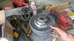 Kawasaki 4010 torque converter removal and re assembly