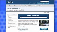 Interactive Tax Assistant