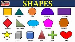 Shapes in English | List of Geometric Shapes | Shapes Vocabulary