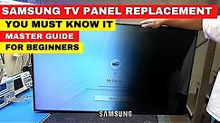 Samsung TV One Side is Too Dark But Another Side is OK || TV Repair Master Guide for Beginners