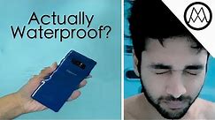 Galaxy Note 8 Water Test - Is It ACTUALLY Waterproof!?