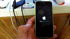 iPhone 5C Info - to Reset Using Recovery Mode