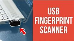USB fingerprint reader | Fingerprint Login on Windows 10 | Works with Windows Hello