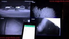 Harbor Freight Cobra 8 Camera Surveillance System - New App Client How to Use on Security System