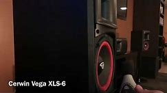 Cerwin Vega XLS-6 Speaker Review-Bass Test