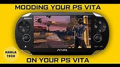 How To Mod Your PS Vita Using ONLY the PS Vita!