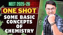 Some Basic Concept Of Chemistry | Class 11 | NEET 2025 | NEET 2026 | One Shot #neet #chemistry