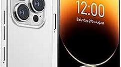SANSHREUNI A14 Pro Max Unlocked Cell Phone, 6GB+256GB Android 13 Unlocked Phones, 6.82" FHD+ Display 120Hz 5G Smartphone, 6000mAh Battery 64MP Camera, Dual SIM Phone/GPS/OTG/Face ID (White)