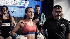 Brutal Female boxing Fight: Jasmina Zapoczna vs Stevi Levy: Contenders 26 – 60 kg world title