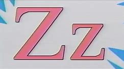 Letter Z - Zizzer-Zazzer-Zuzz