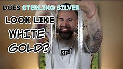 Does Sterling Silver Look Like White Gold? | Side By Side Comparison
