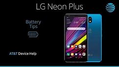Learn about Battery Life of the LG Neon Plus | AT&T Wireless
