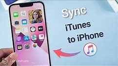 How to Sync iTunes to iPhone