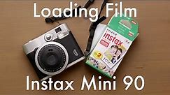 Fujifilm Instax Mini 90 Neo Classic || Film Loading