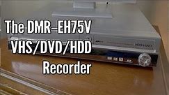 Panasonic DMR-EH75V DVD-RAM VCR HDD Recorder