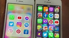 iPhone 5 vs 5s opening Facebook