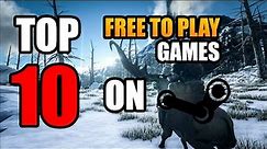 Top 10 Free to Play Games on PC and Console! [Updated]
