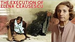 The Execution Of The Elena Ceausescu - The Mother Of Romania