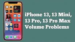 How To Fix iPhone 13, 13 Mini, 13 Pro, 13 Pro Max Volume Problems/Sound Issues (2022)