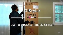 [LG Styler] How To Install The LG Styler