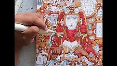 Time-lapse: Coloring a Steampunk Page with ColorIt Art Markers