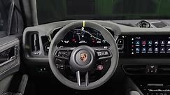 The new Porsche Cayenne Turbo GT Interior Design