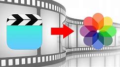 How to Transfer Videos from iPhone Video Application to Camera Roll
