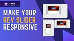Slider Revolution Mobile Responsive Tutorial For Beginners