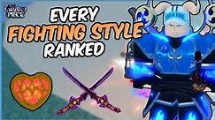 Every Fighting Style RANKED From WORST To BEST! | GPO Fighting Style Tier List